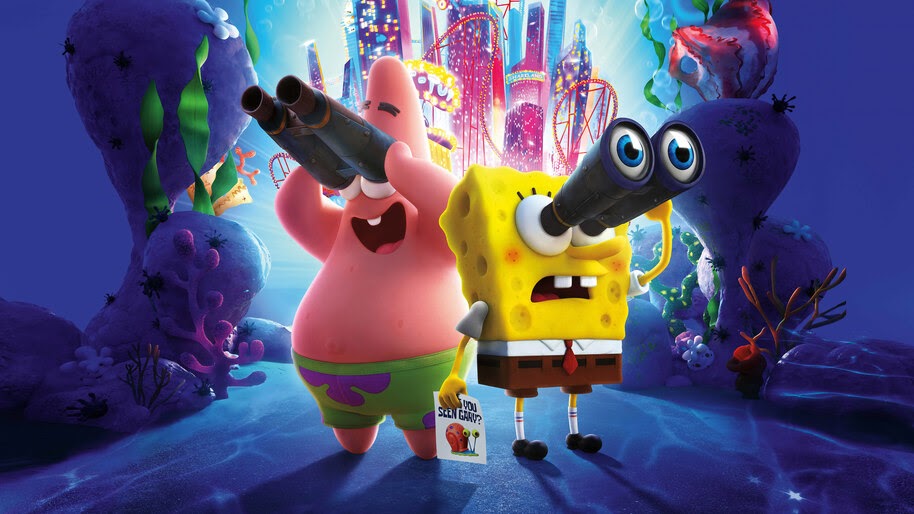The Spongebob Movie Sponge On The Run Poster 2020 Movie 8k