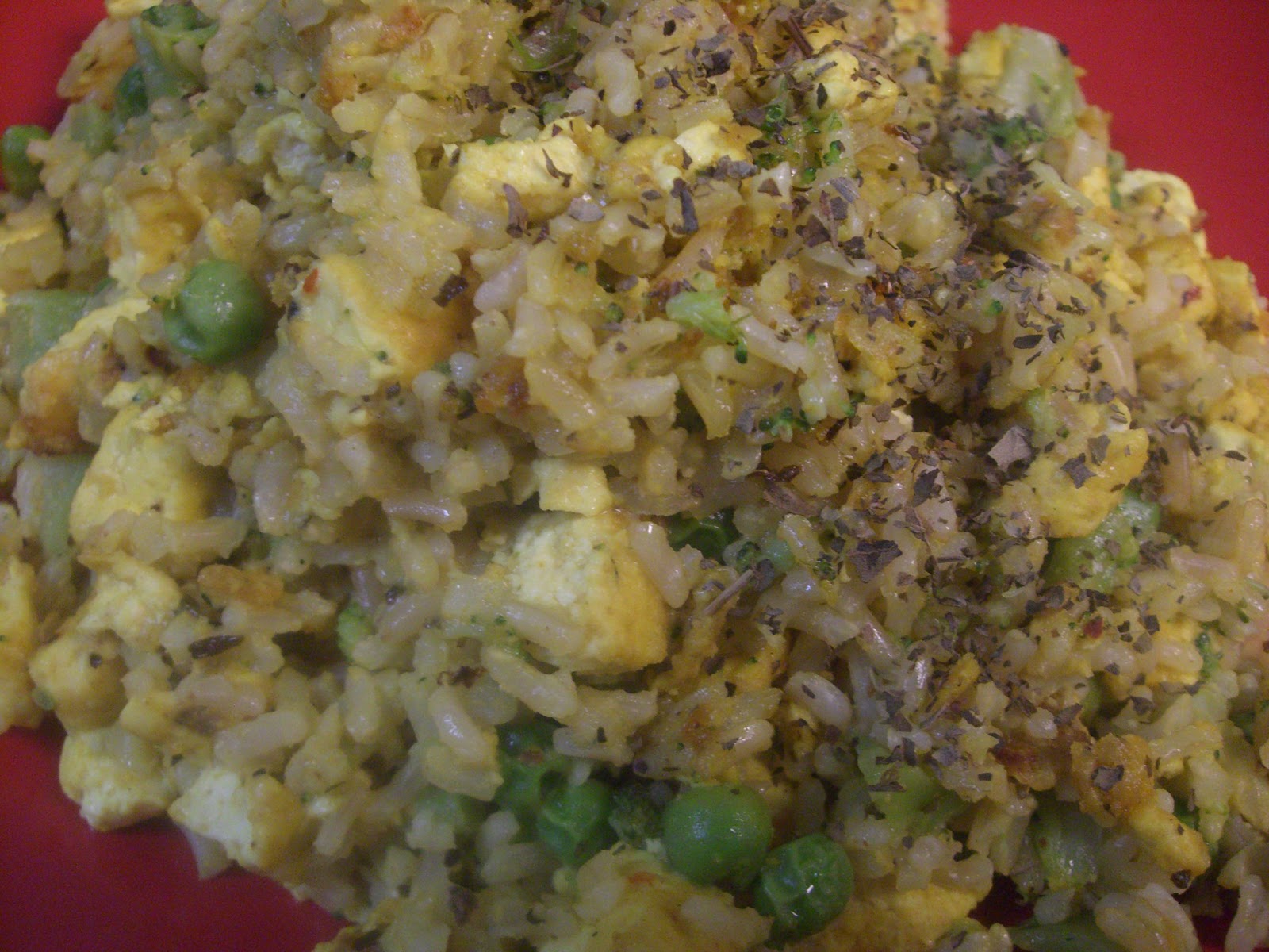 AfroVeganChick Lemon Tahini Tofu Stir Fry