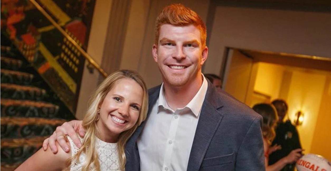 Beautiful family of Andy Dalton and his wife Jordan