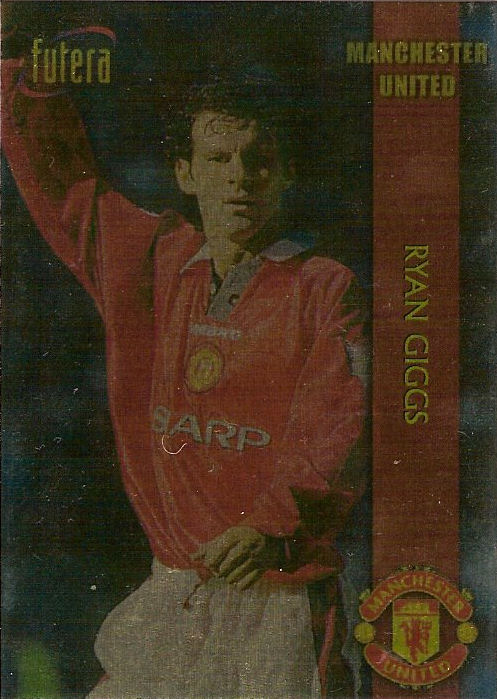 C338 Erik Nevland #30 Futera Manchester United 1999 Football Card 