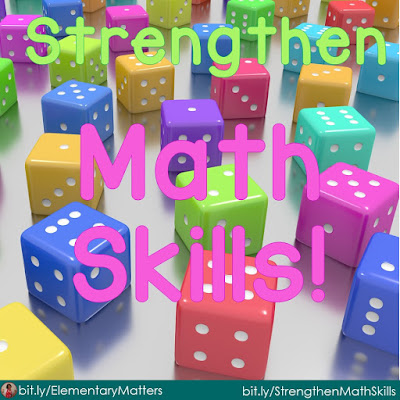 Strengthen Math Skills - Some information about how games strengthen math skills, and ideas for games.