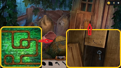 получаем ключ от хижины берем ключ от дома после прохождения мини игры в игре затерянные земли 6