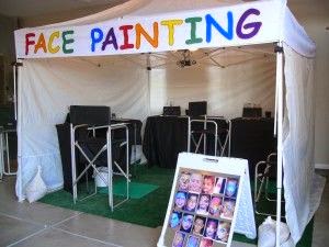 Life, Art, and Face Paint: Attention Grabbing Face Painting Tent