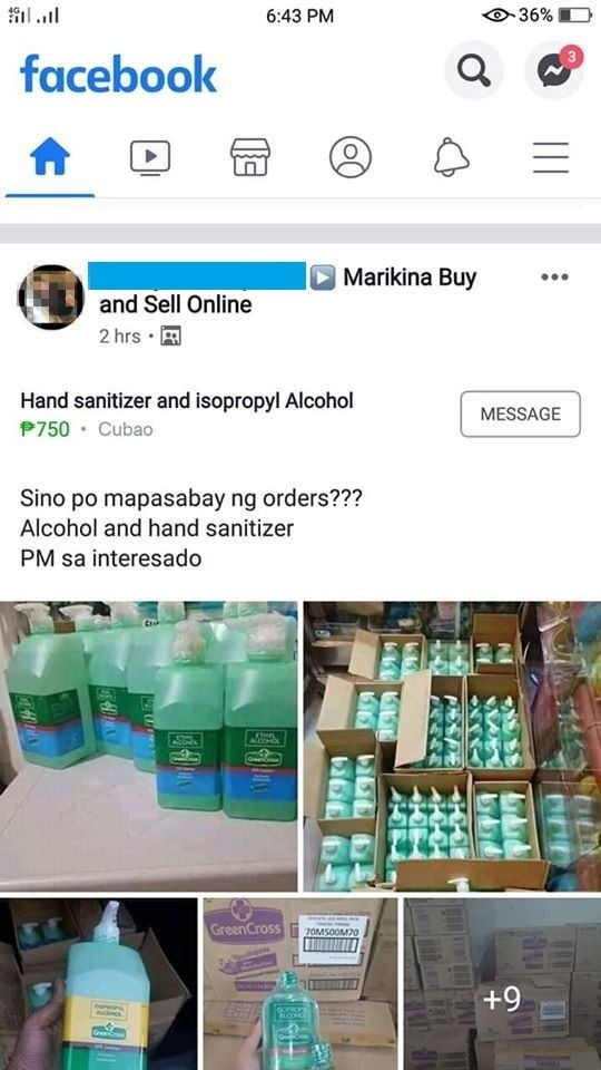 Woman angers netizens after selling 500-ml alcohol for Php750!