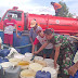 Babinsa Dampingi BPBD Cilacap Distribusikan Air Bersih