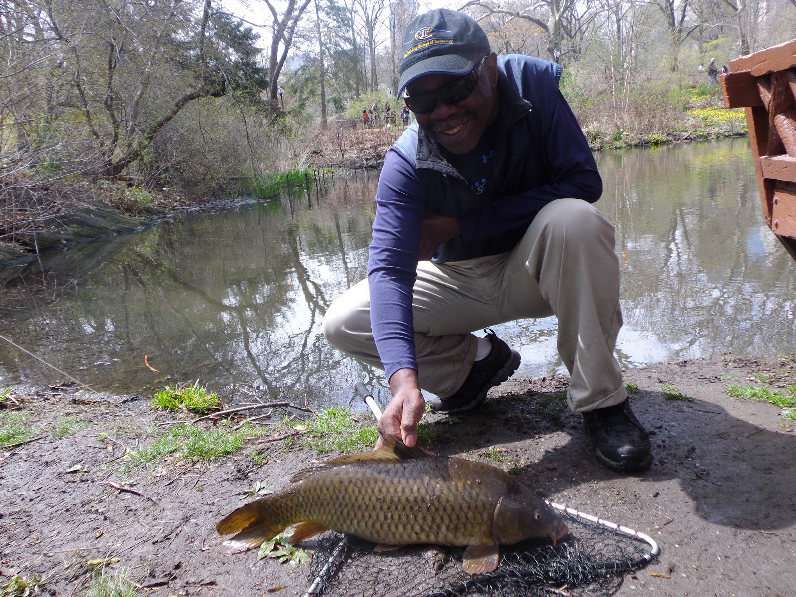 The Great Lakes of NYC Fly Fishing for carp in Central Park