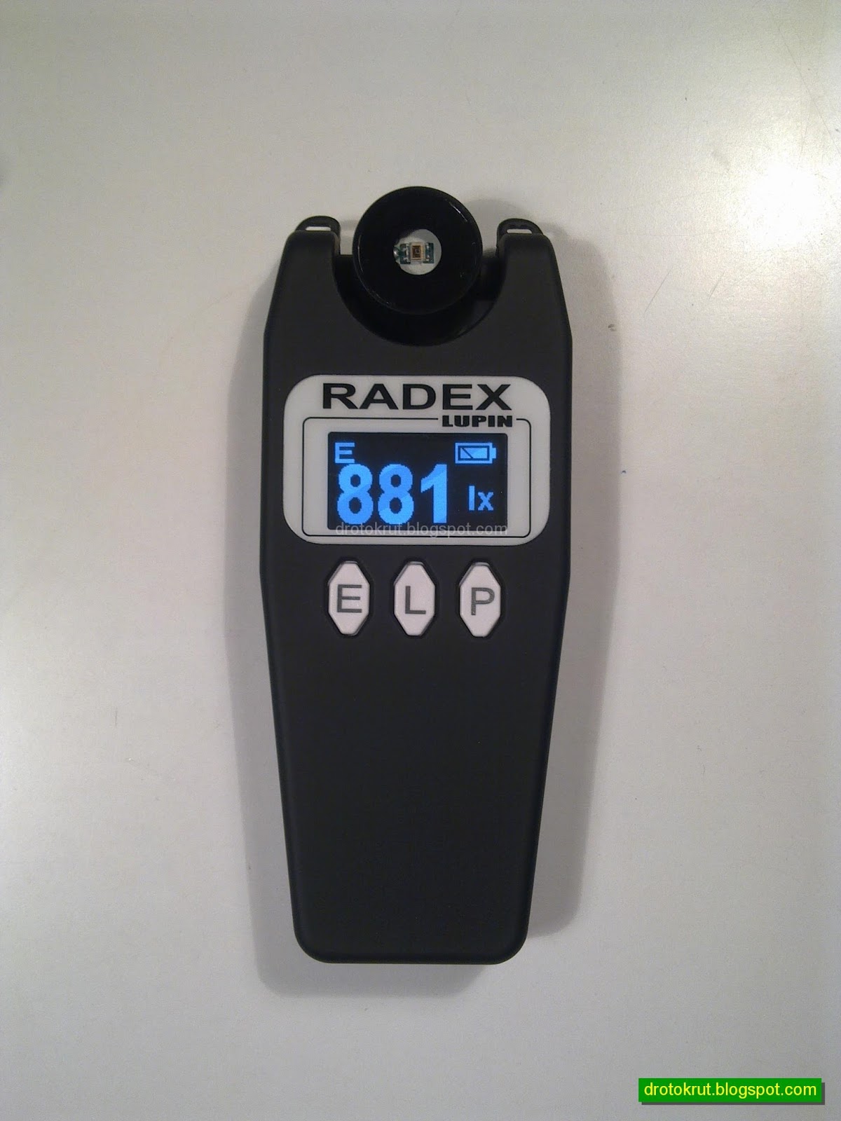 Люксметр-яркомер-пульсметр Radex Lupin