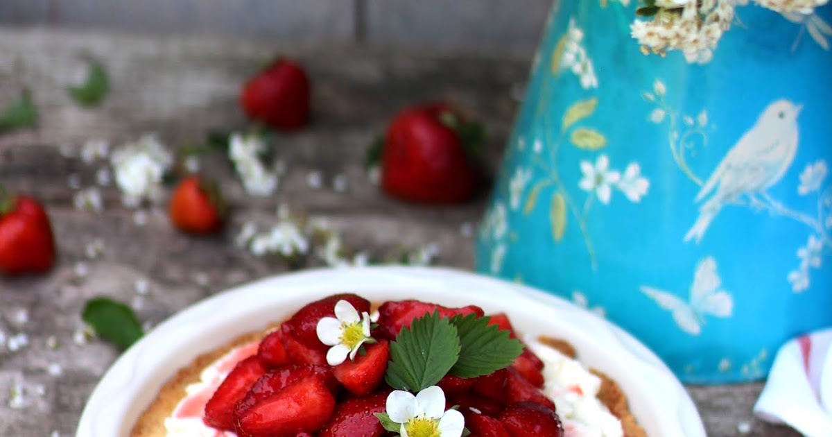 Erdbeer-Ricotta-Mascarpone-Tarte!