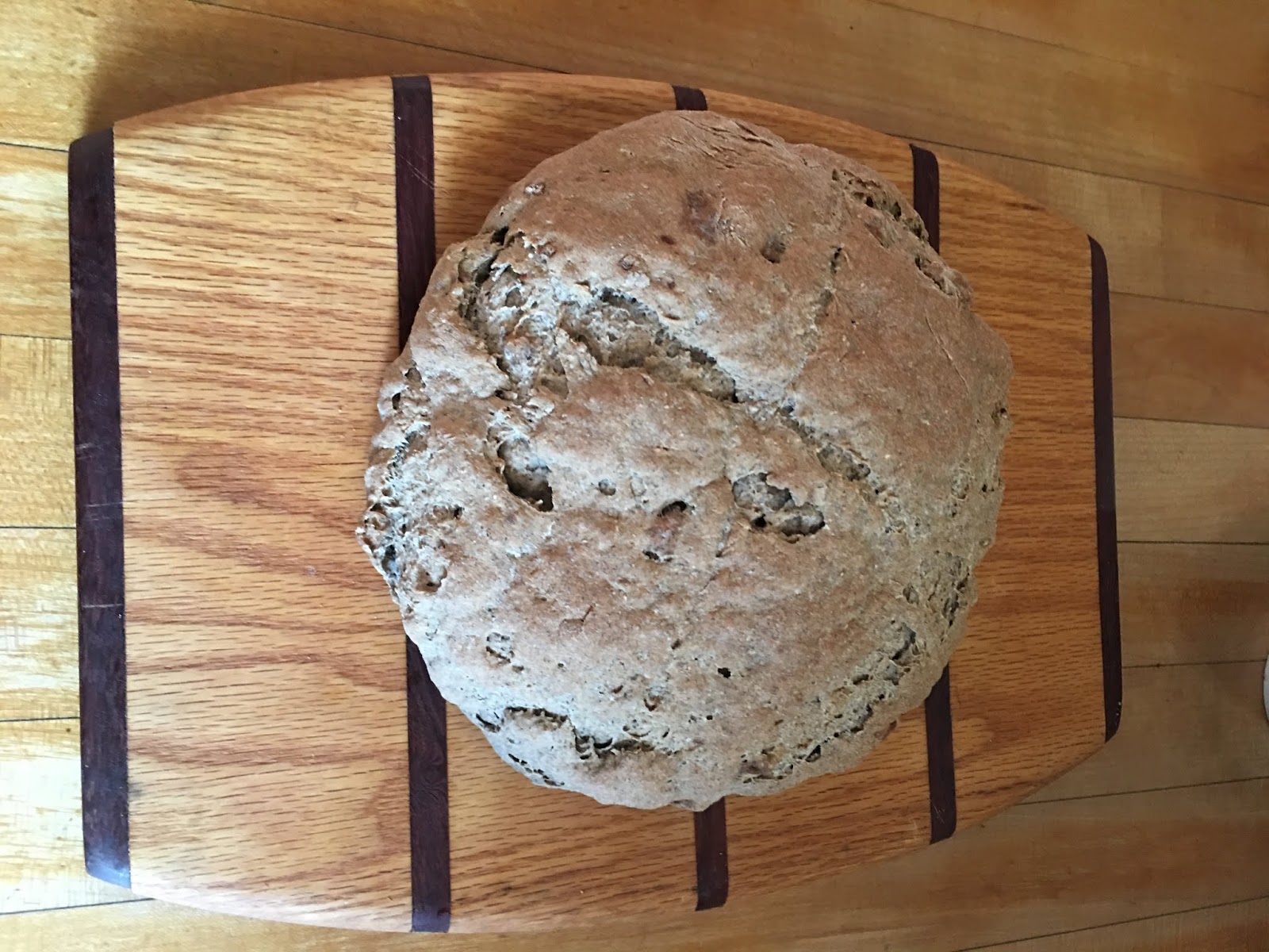 Slovenian Roots Quest Buckwheat Bread with Toasted Walnuts (Ajdov Kruh)