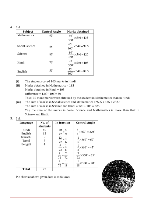 NCERT Solutions for Class 8 Maths Chapter 5 Data Handling