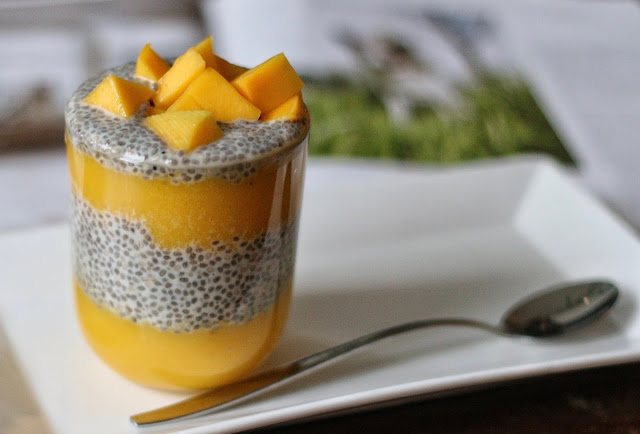 Mango Chia Pudding