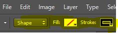Membuat line di photoshop