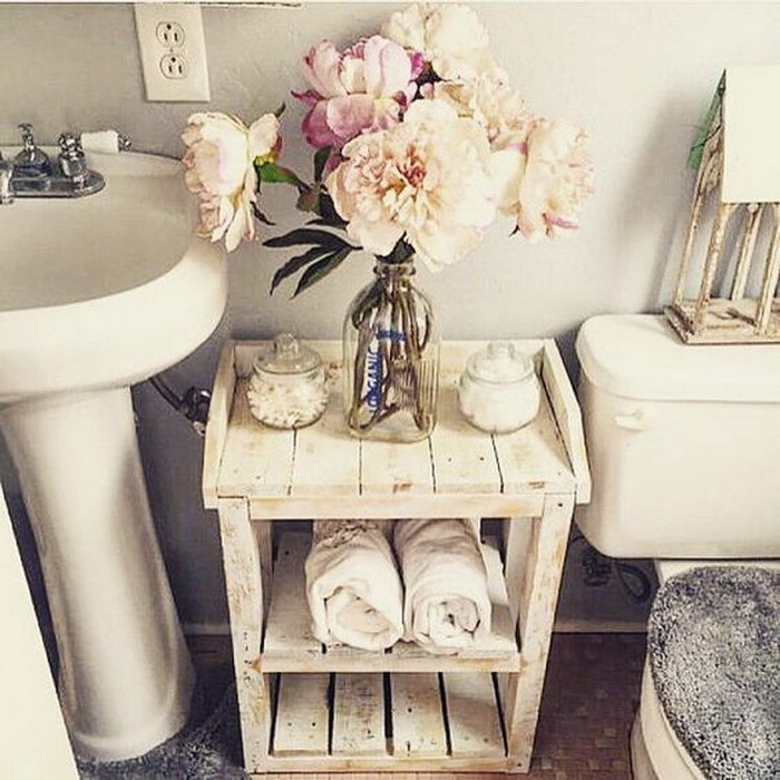 What A Great Ideas! 60+ Bathroom Pallet Projects On a Budget Pallets