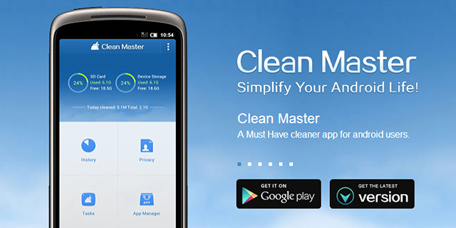 ANDROID: Clean Master « SmartLife