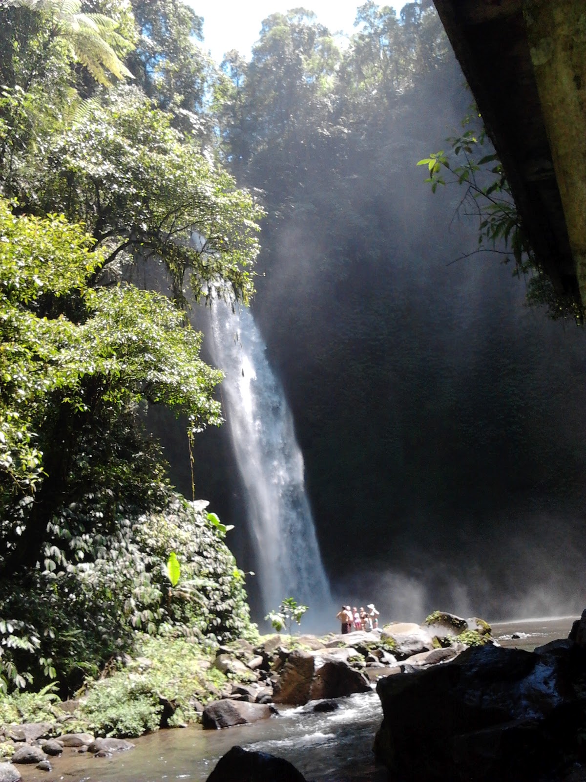 Nungnung Waterfall высота
