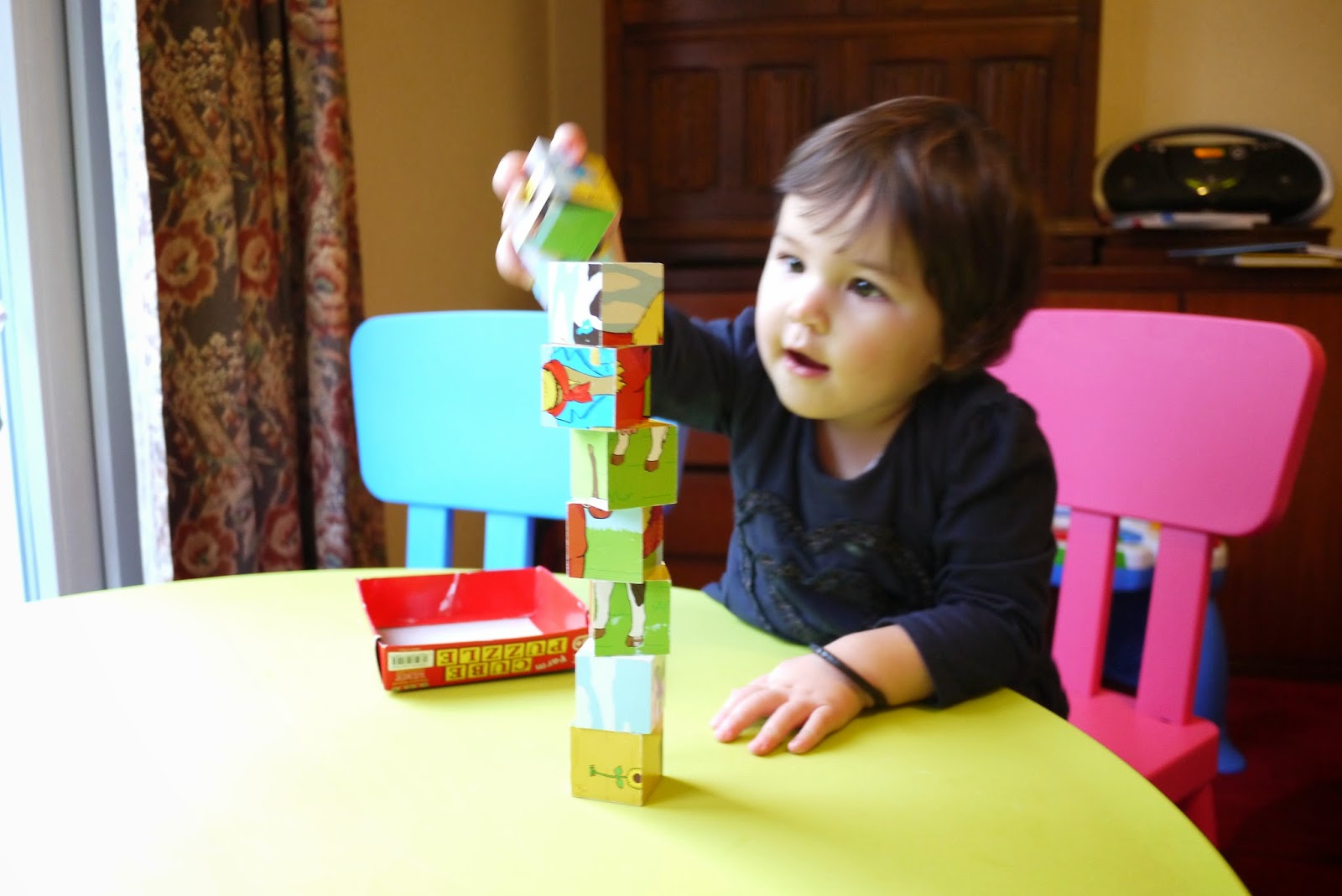 Growing UP with Izzy & Olly Milestone Stacking blocks