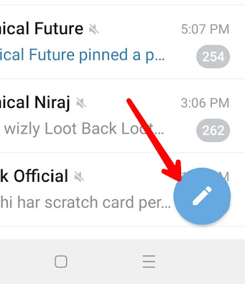 how to create a channel on telegram android