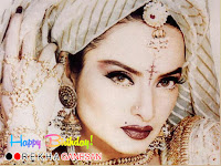 rekha ganesan birthday, highly appreciated full face image for her 65 birthday celebration in beautiful jewelry