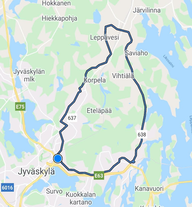 : eBike - Jyväskylä / Vaajakoski / Leppävesi