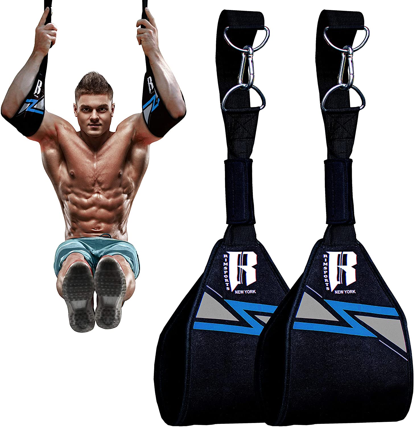 Health and Sport Promotions Ab Straps for Pull Up Bar RIMSports