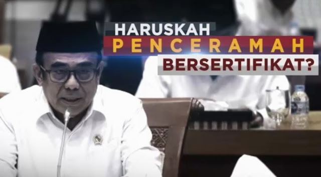 Meski Ditolak Berbagai Pihak, Kemenag Tetap Gelar Program Penceramah Bersertifikat