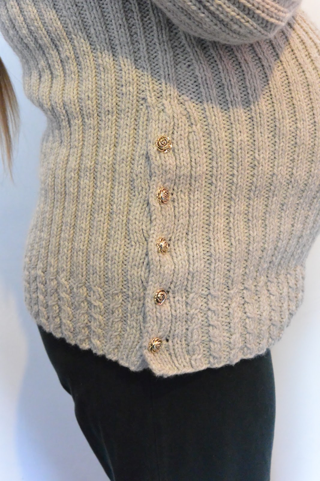 Will Knit for Math Maternity Sweater