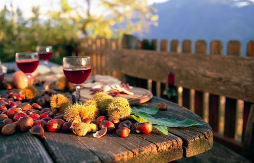 Italian sagra harvest