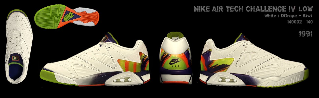 nike air tech challenge iv og dark grape