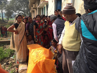 जमीन अधिग्रहण का भुगतान नहीं होने से वजीरगंज में महिला की मौत, AnjNewsMedia, Woman-dies-in-Wazirganj-due-to-non-payment-of-land-acquisition