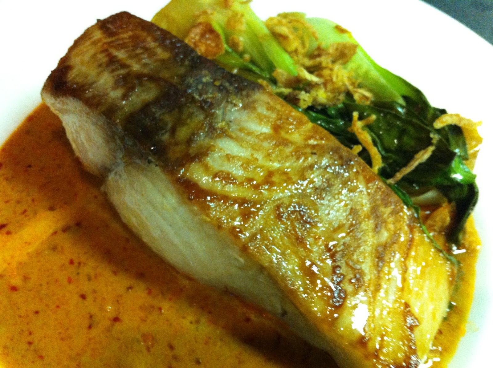 Behind The Burners MAHI MAHI WITH CHILLI PRAWN & COCONUT CREAM SAUCE