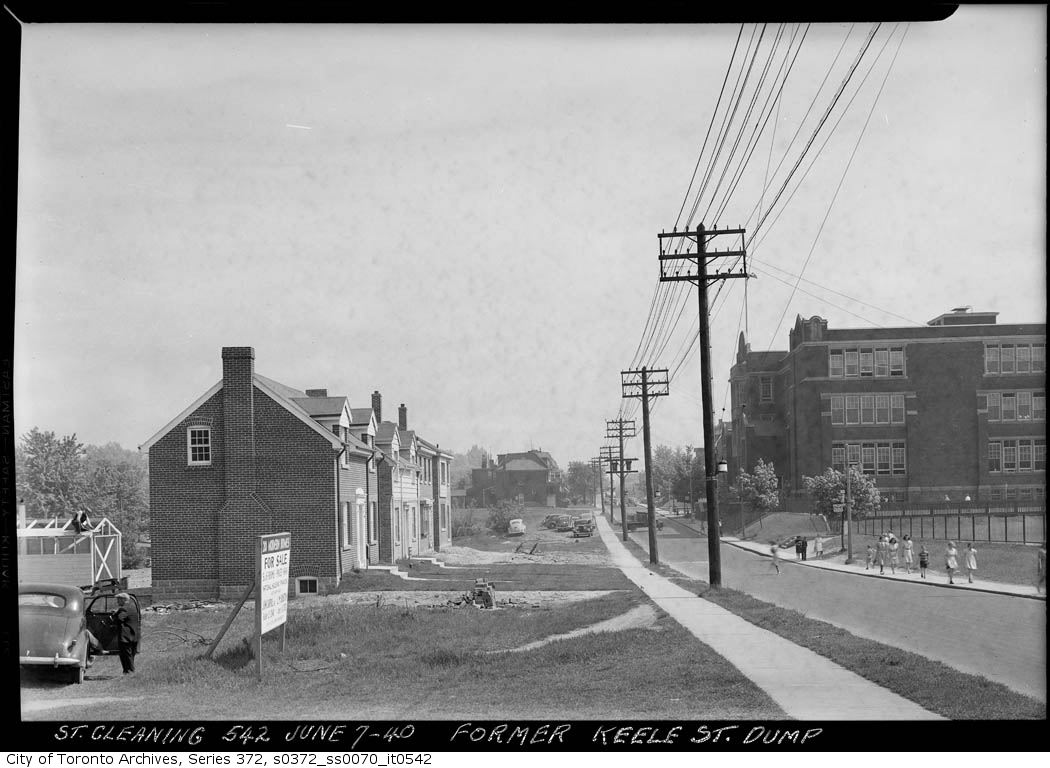 lost toronto Bloor and Keele/Then and Now