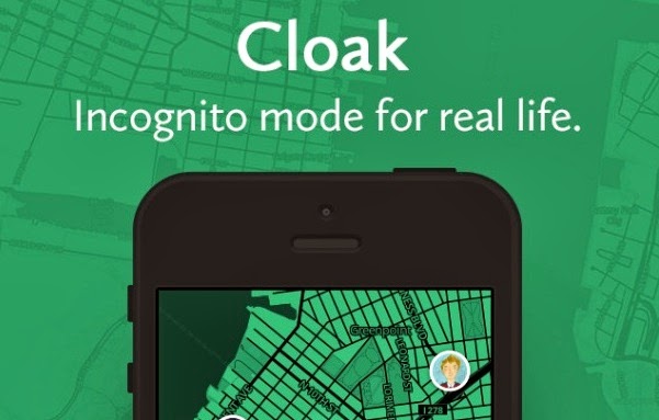 Cloak - an anti-social app that tips you off to where your friends have checked in.