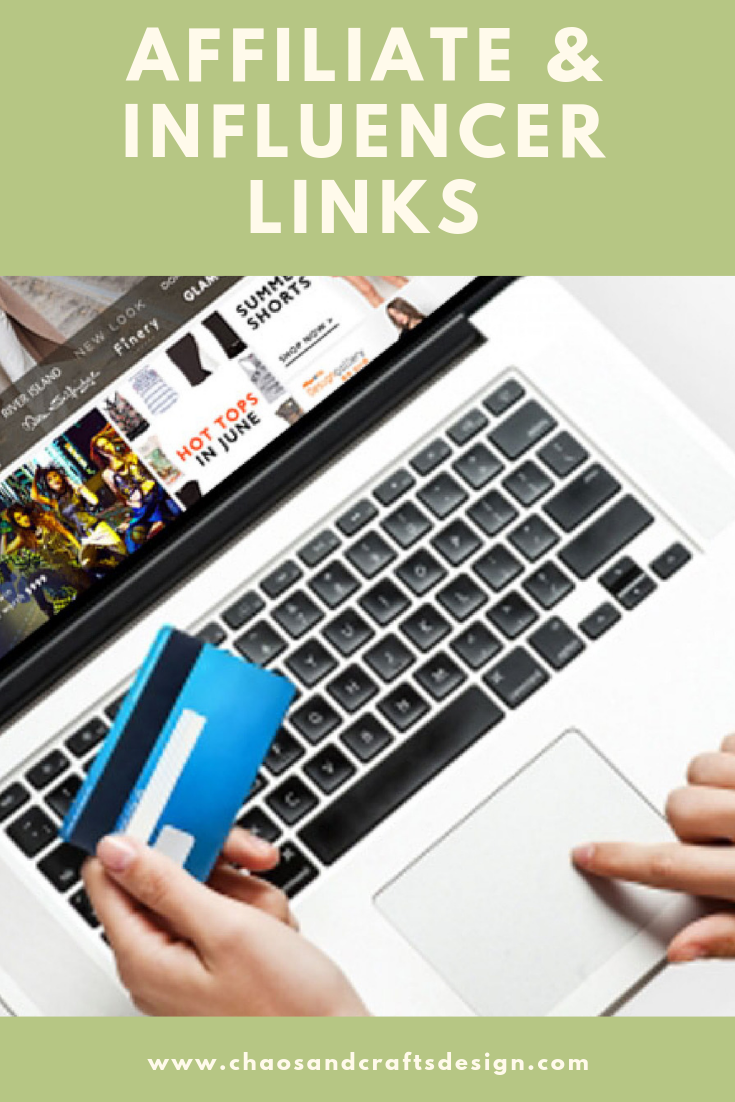 how do influencers get affiliate links