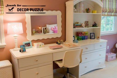 makeup dressing table with mirror, wooden dressing tables