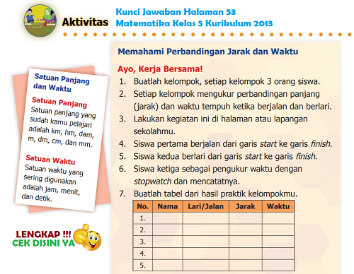 Lengkap Kunci Jawaban Halaman 53 Matematika Kelas 5 Kurikulum 2013 - Simple News Kunci Jawaban Lengkap Terbaru