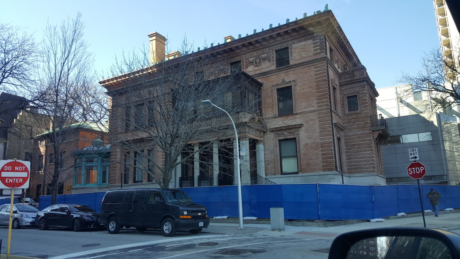 The Chicago Real Estate Local Yikes! Construction fences surround