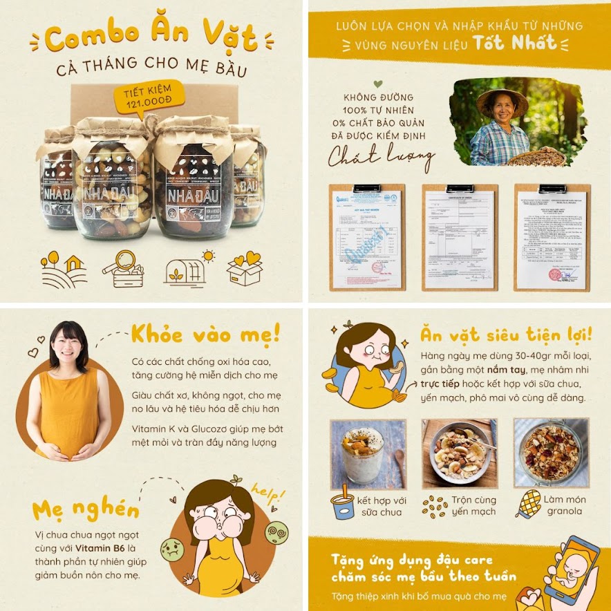 [A36] Mua gì cho Bà Bầu ăn tốt trong 3 tháng giữa?