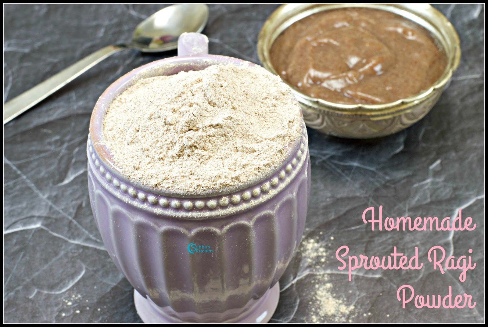 Homemade Sprouted Ragi Powder Recipe Ragi Porridge for Babies
