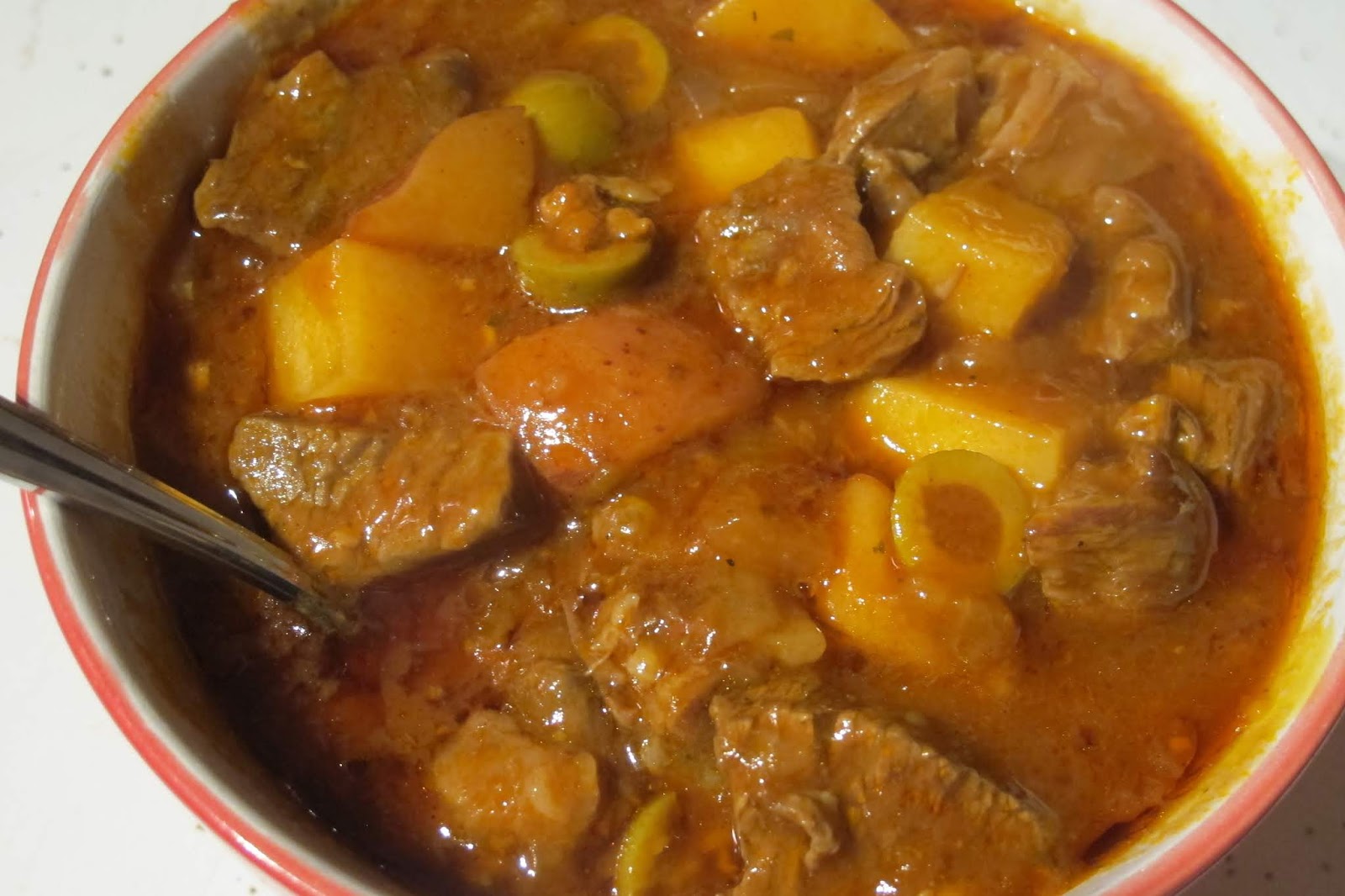 Laura's Culinary Adventures Slow Cooker Spanish Beef Stew