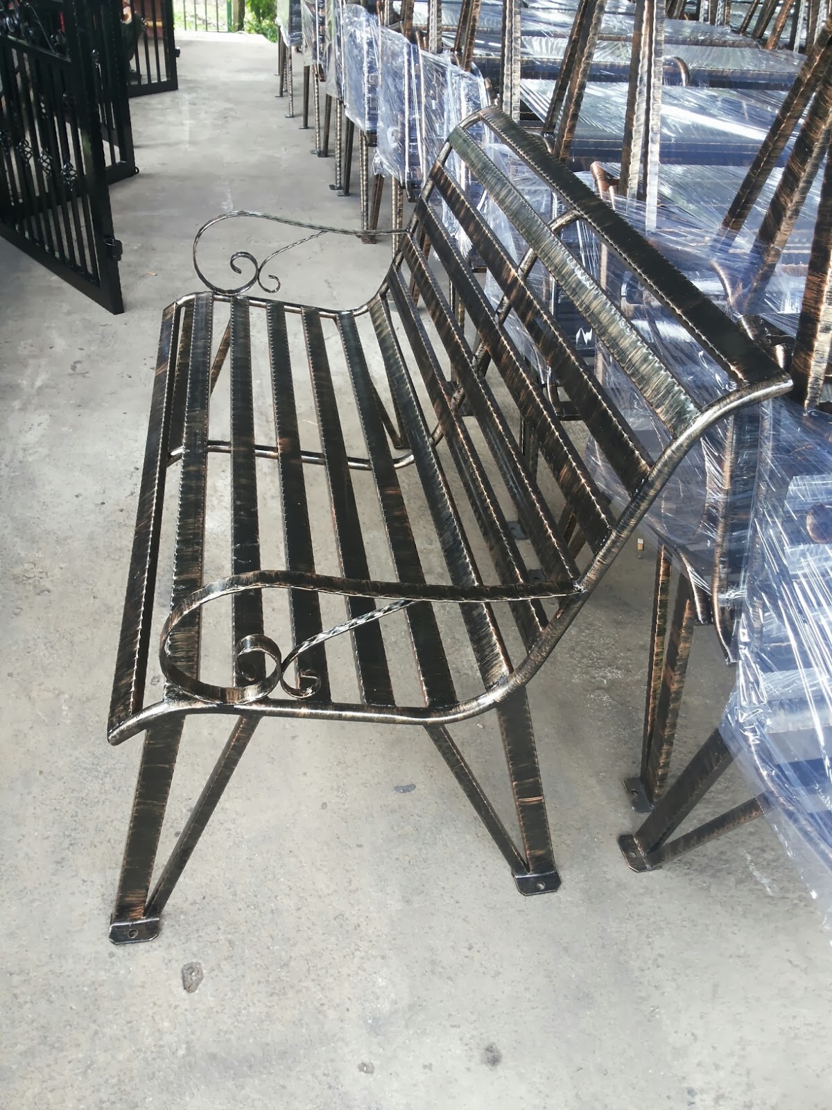  ABASSA [ ART OF THE IRON WORK WROUGHT IRON CHAIR