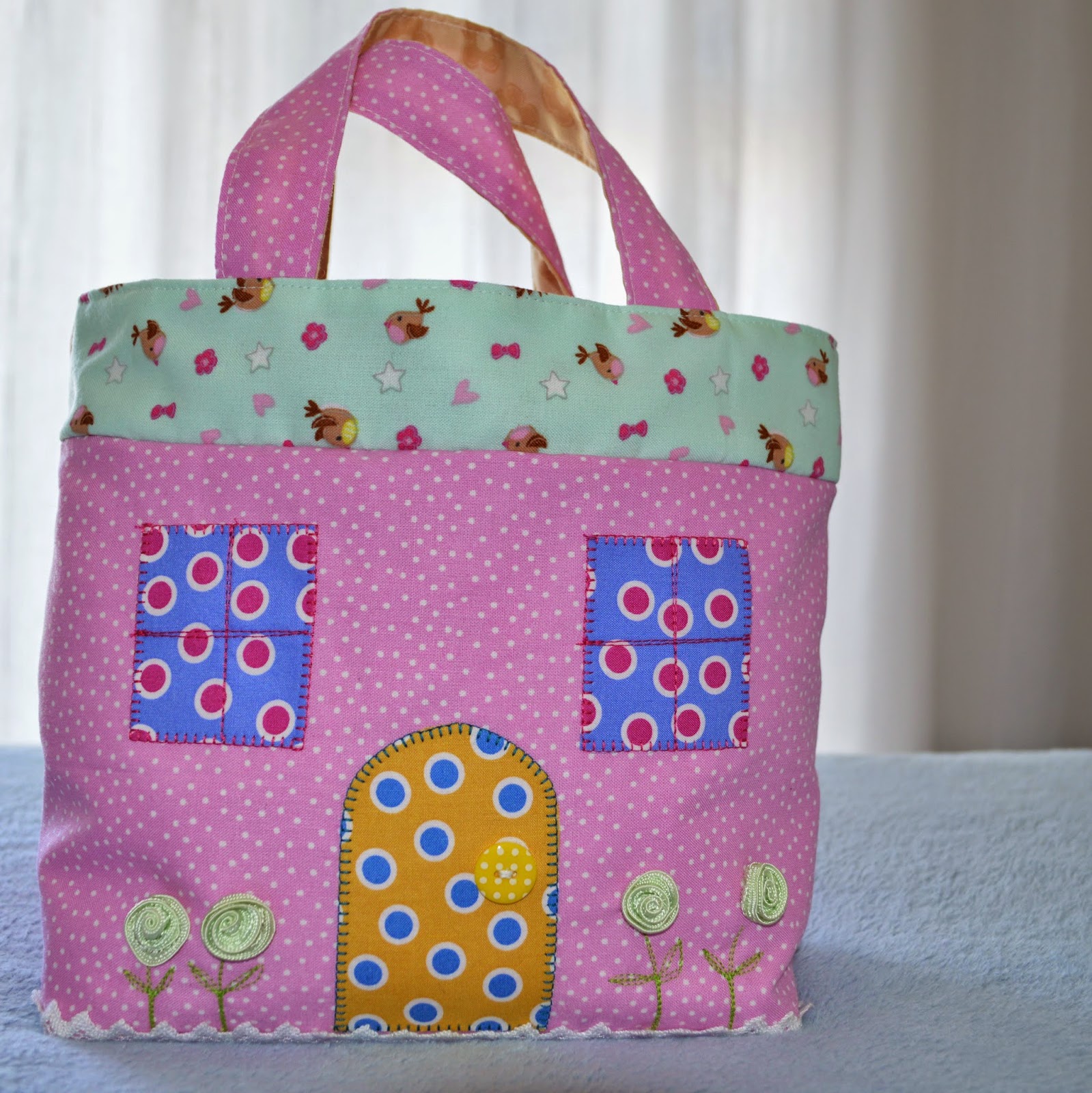 Gee's Projects: Fabric child's bag