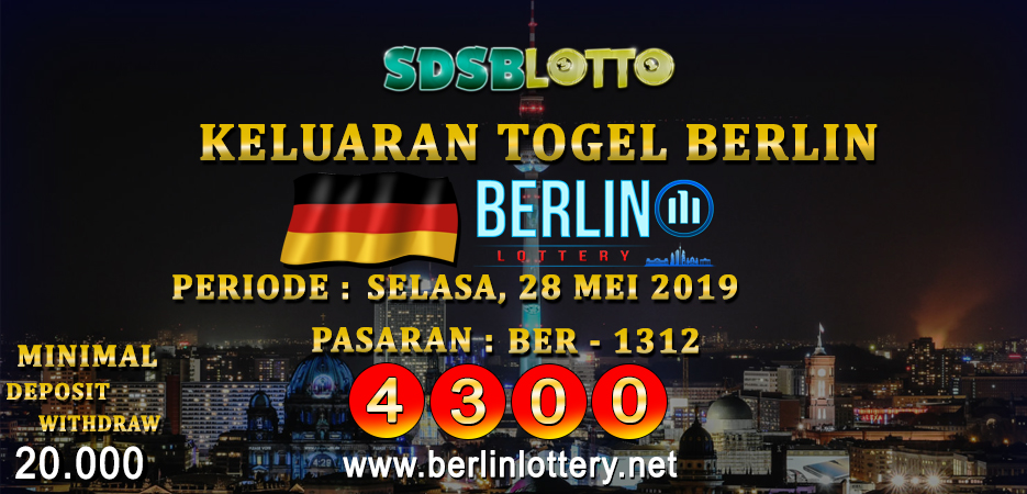 KELUARAN TOGEL BERLIN 28 MEI 2019