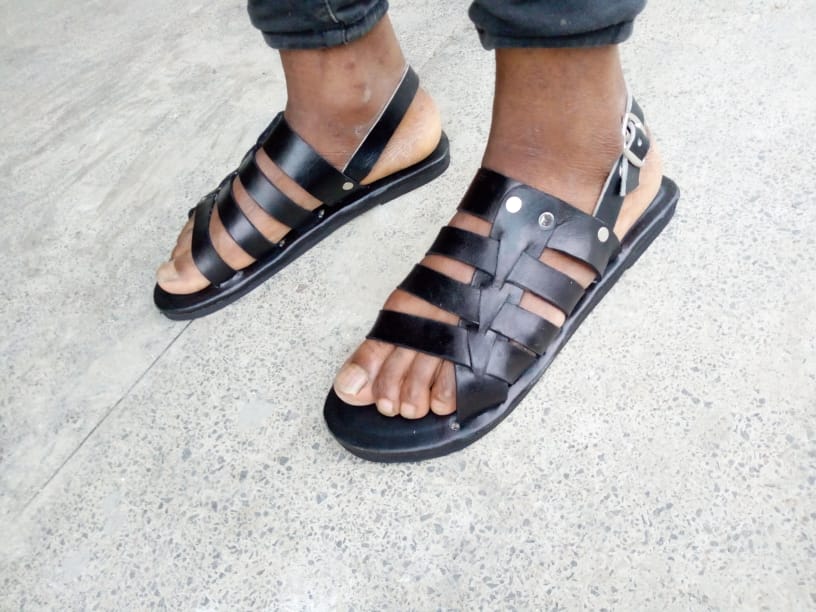Kings Africana Designers Original pure leather sandals