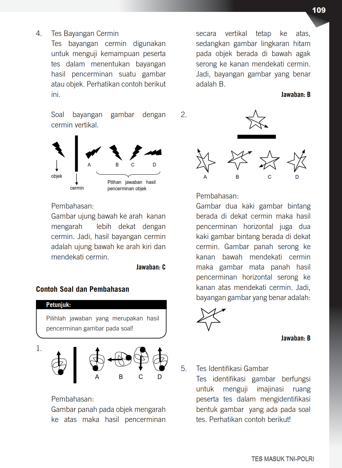 Top Bank Semua Jenis Soal Tes Masuk TNI POLRI Paling