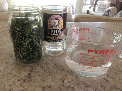 Homemade Fresh Rosemary Spray Cleaner by Fresh Vintage by Lisa S