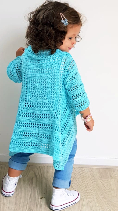 Opinión Recuerdo público Cárdigan Crochet para Niñas de 6 a 10 años | Tutorial