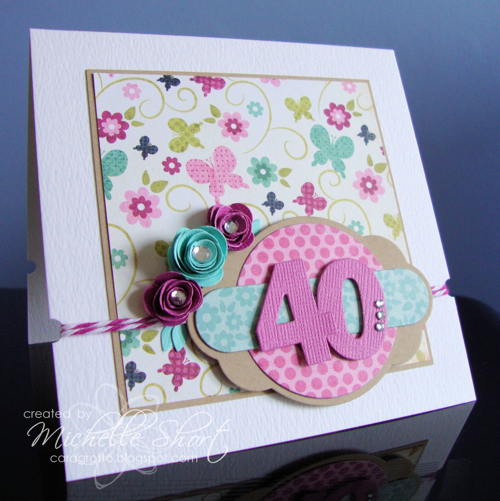 The Card Grotto: Happy Birthday Tracy! - DTDF