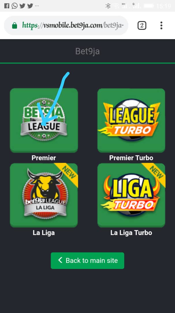 Bet9ja League How to play virtual football, Vfl tutorial