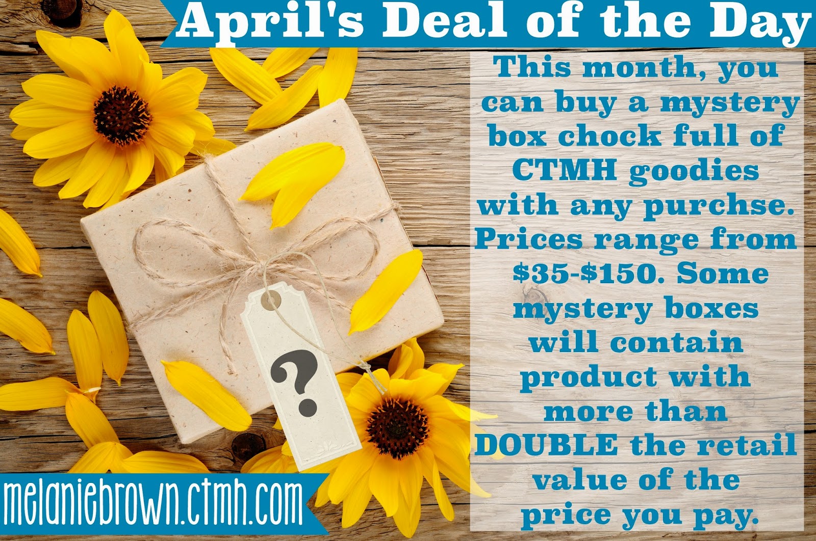 April Deal of the Day Special