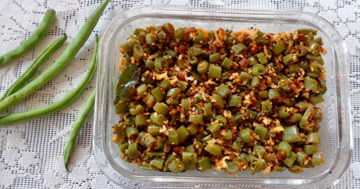 Cooking With Shobana FRENCH BEANS STIR FRY